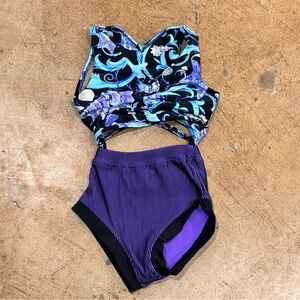 DANCE TO THE BEACH DANCEWEAR STRAPPY BACK LEOTARD CM